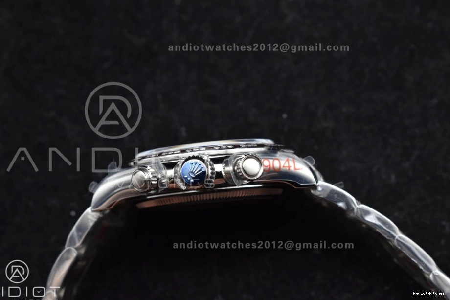 Breathable V Blue Best YG Ice 1:1 SH4131 SS Stick Dial 791 Marker Edition Braclet on QF 126506 Daytona 0327